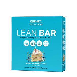 Lean Bar - Vanilla Birthday Cake &#40;5 Bars&#41; Vanilla Birthday Cake | GNC